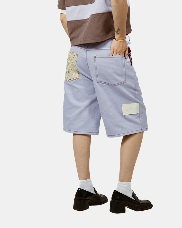 Lavender Bleu Short Denim