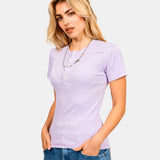 Lavender Bleu Basic Shortsleeve