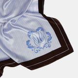 Brown Lavender Bleu Handkerchief