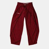 Wine Double Trousers