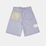 Lavender Bleu Short Denim