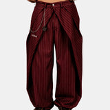 Wine Double Trousers