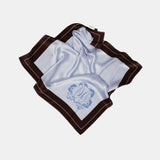 Brown Lavender Bleu Handkerchief