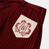 Wine Double Trousers
